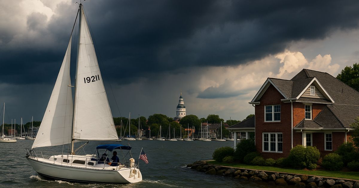 Sailing in great Annapolis weather