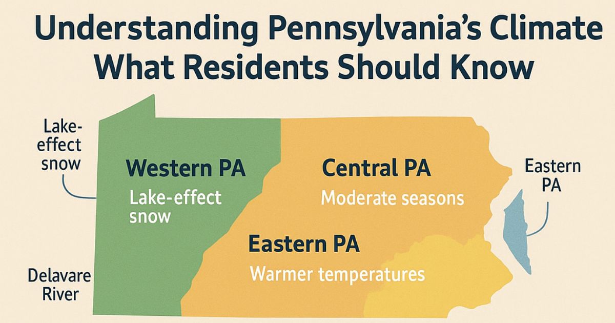 pennsylvania climate chart